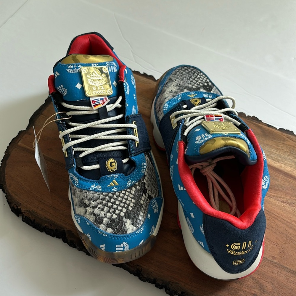 ADIDAS USA themed Agent Gil Restomod- Gilbert Arenas Basketball Shoes Men 8 Wm 9